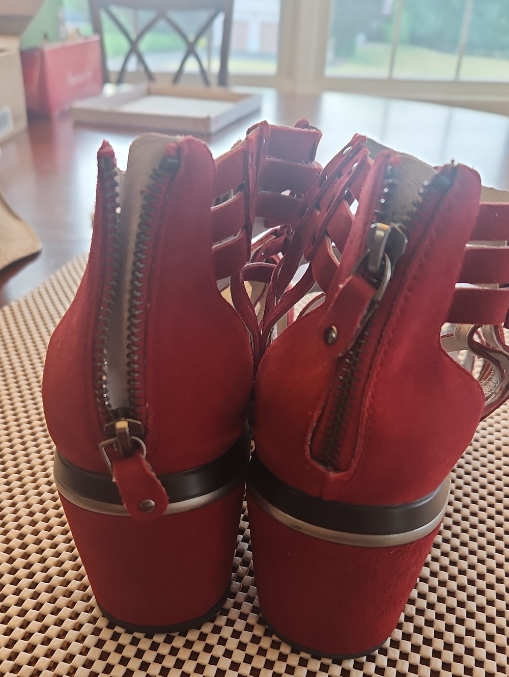 Jambu Red Multi-Strap Gladiator Sandals for Women - Picture 3 of 6